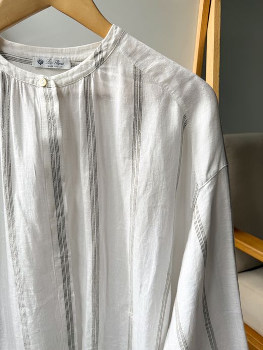 Льняная рубашка Loro Piana, S