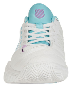 Женские Кроссовки теннисные K-Swiss Big Shot Light 4 - brilliant white/angel blue/sheer lilac