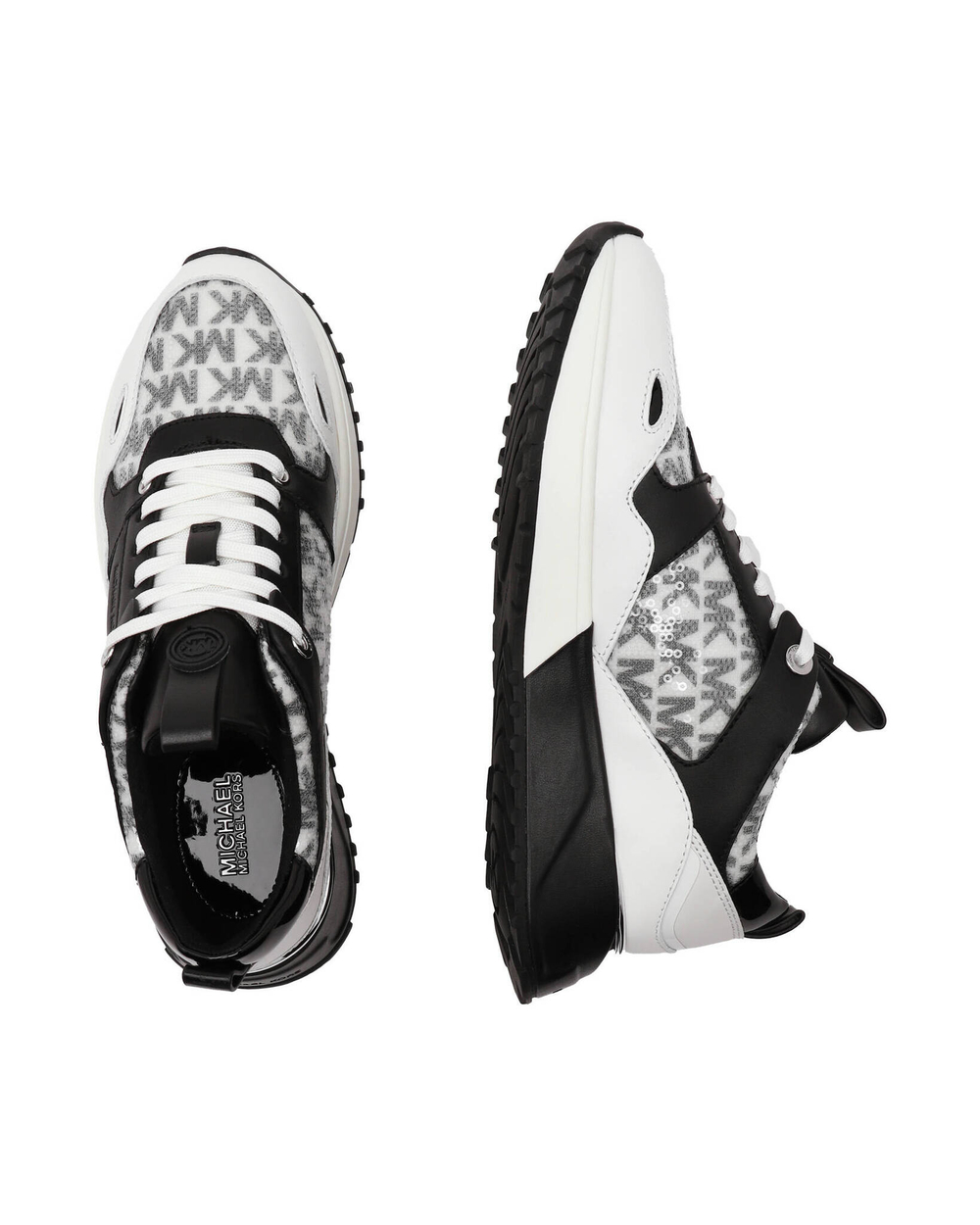 кожаные кроссовки theo trainer Michael Kors - белый(43R3THFS4Y)