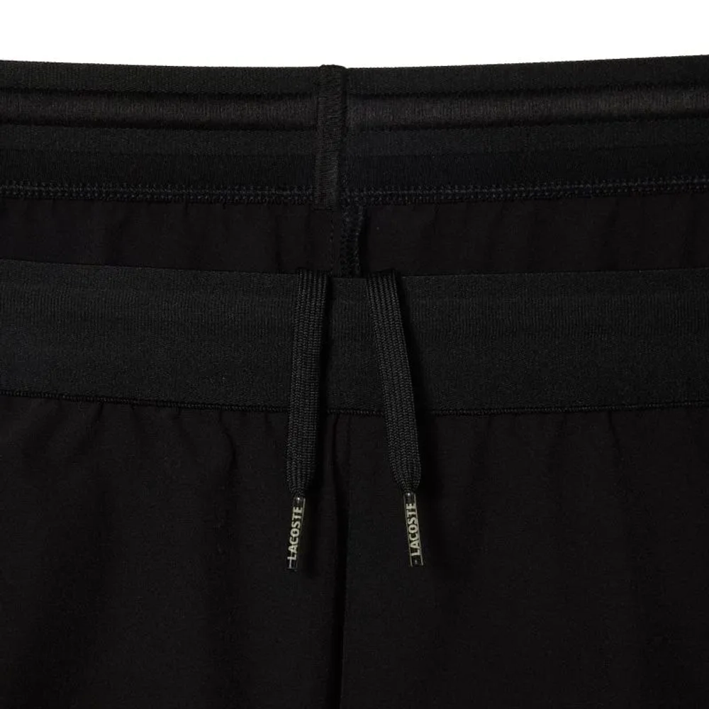 Теннисные шорты Lacoste Sweatsuit Ultra-Dry Regular Fit Tennis Shorts - black