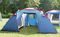 Палатка Canadian Camper SANA 4 PLUS, цвет royal, второй вход.
