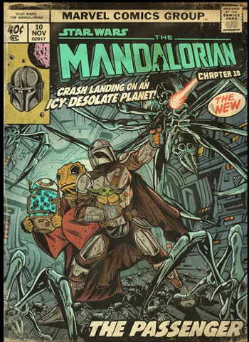 Постер «Star Wars: Mandalorian. Chapter 10 «The Passenger»