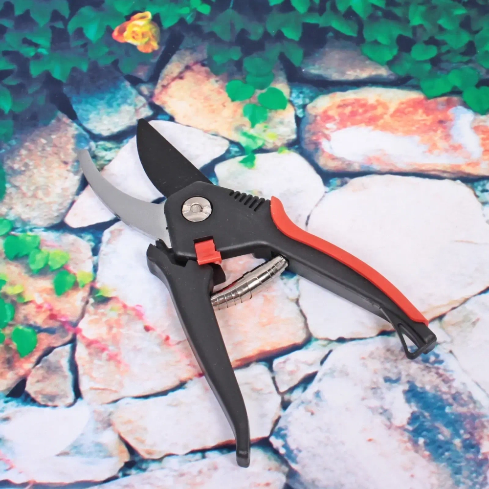 Секатор плоскостной 8» (19,2см) HL-702A с тефлоновым покрытием