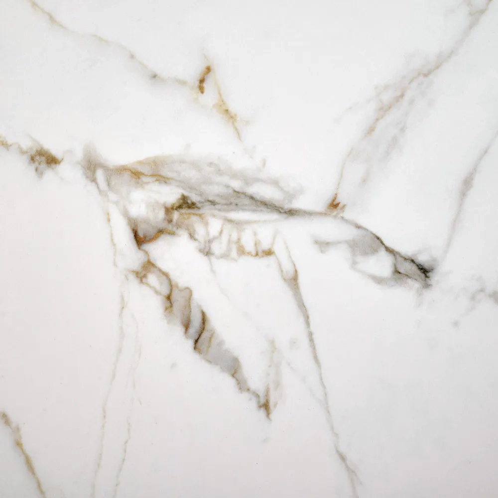 Стол Bradex Home Aura D110, керамогранит Ravena Natural, золотой