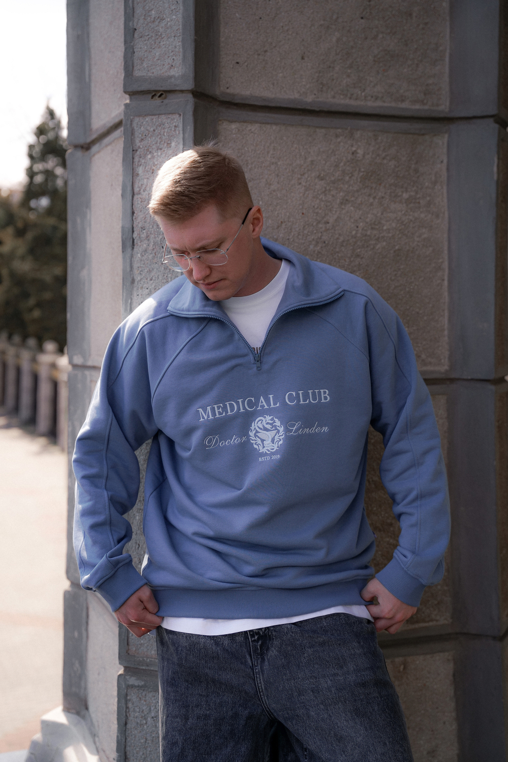 Анорак Medical Club голубой
