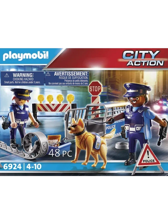 Набор Полицейский блокпост Playmobil 6924