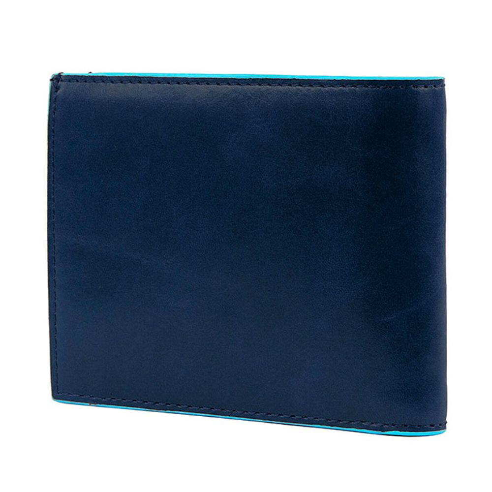Кошелек Piquadro Blue Square синий телячья кожа (PU1240B2/BLU2) 1