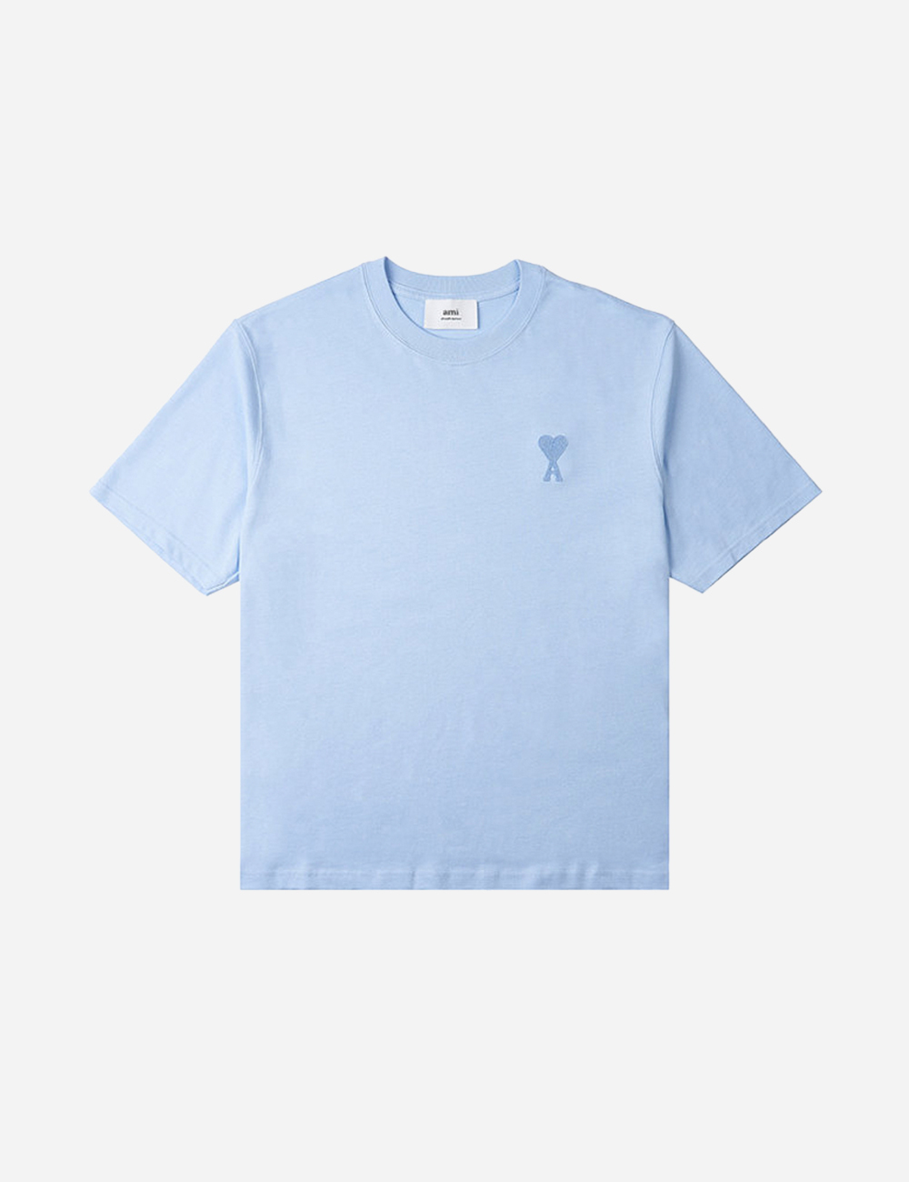 AMI PARIS Tonal Cotton T-Shirt