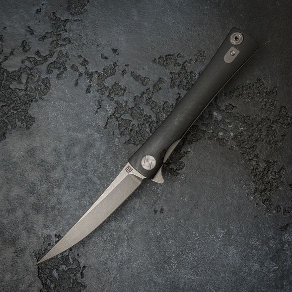 Цена наСкладной нож Artisan Waistline, сталь D2, G10 Black