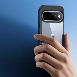 Чехол прозрачный с черными рамками для Google Pixel 11 и 11 Pro, серия Aimo Series от Dux Ducis