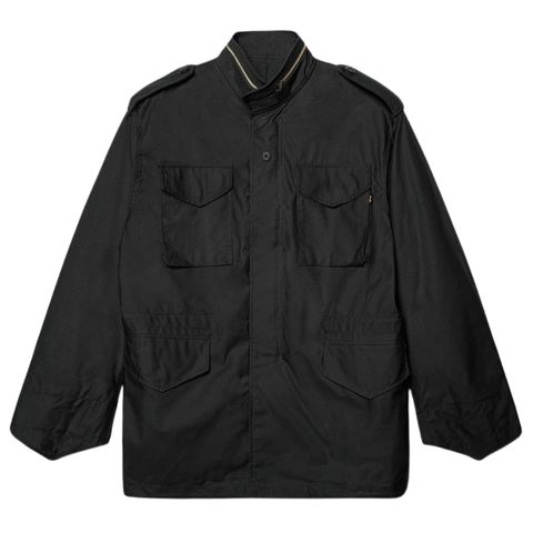 Куртка Alpha Industries М-65 Black (Черная)
