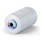 Нитки универсальные Gamma 50/2, 4570 м (5000 ярд) / 1 кат., 001 белый