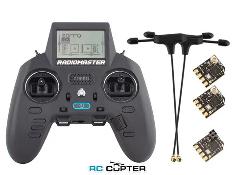 Аппаратура управления Radiomaster Zorro ELRS + приёмники ELRS 2.4 ГГц RP1 и RP2