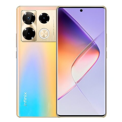 Смартфон Infinix NOTE 40 Pro 256+12Gb, , Android 14, 6,78", 108 МП, быстрая зарядка, Titan Gold
