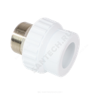 Муфта PP-R комбинированная белая Дн 32х1 1/4" НР под ключ VALFEX 10135132