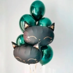 Фонтан Чёрная кошачья стая