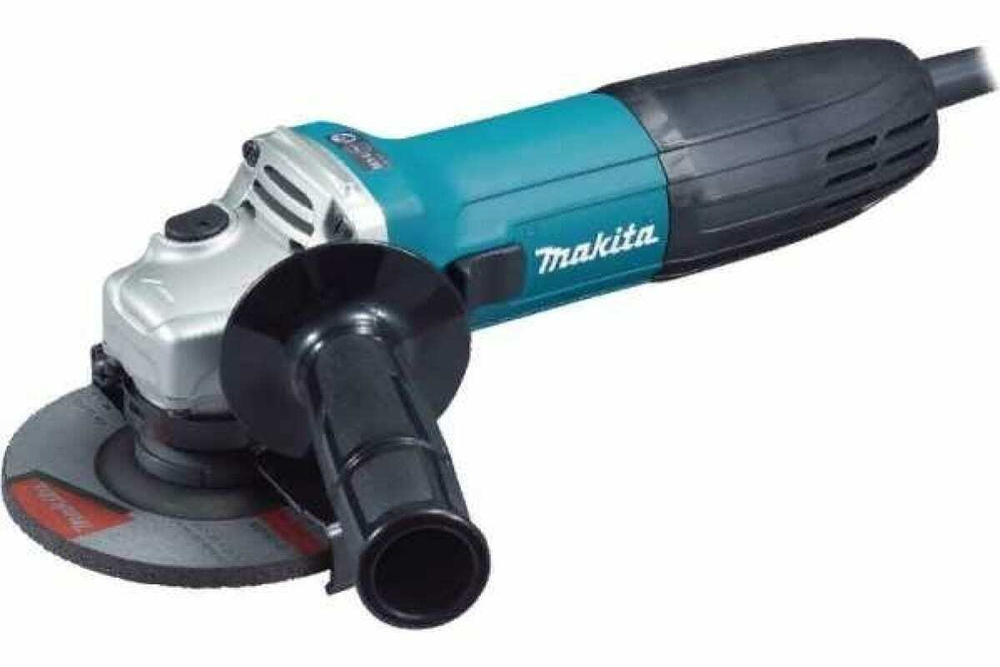 Угловая шлифовальная машина Makita ф115мм, 720 Вт, 11000 об\м, плавный пуск, антирестарт 1.8 кг GA4530R