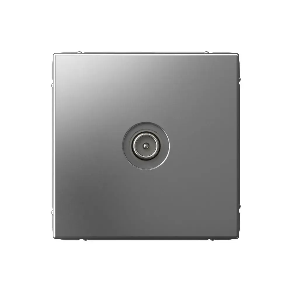 ARTGALLERY TV РОЗЕТКА оконечная 1DB, механизм, СТАЛЬ