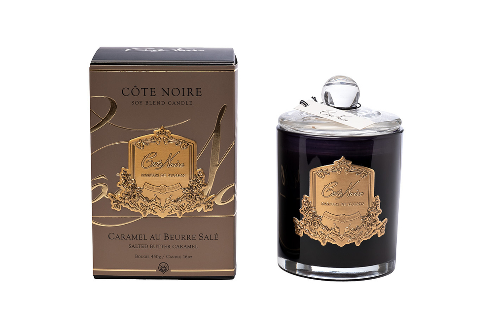 Свеча ароматическая 450гр Cote Noire Caramel Garda Decor