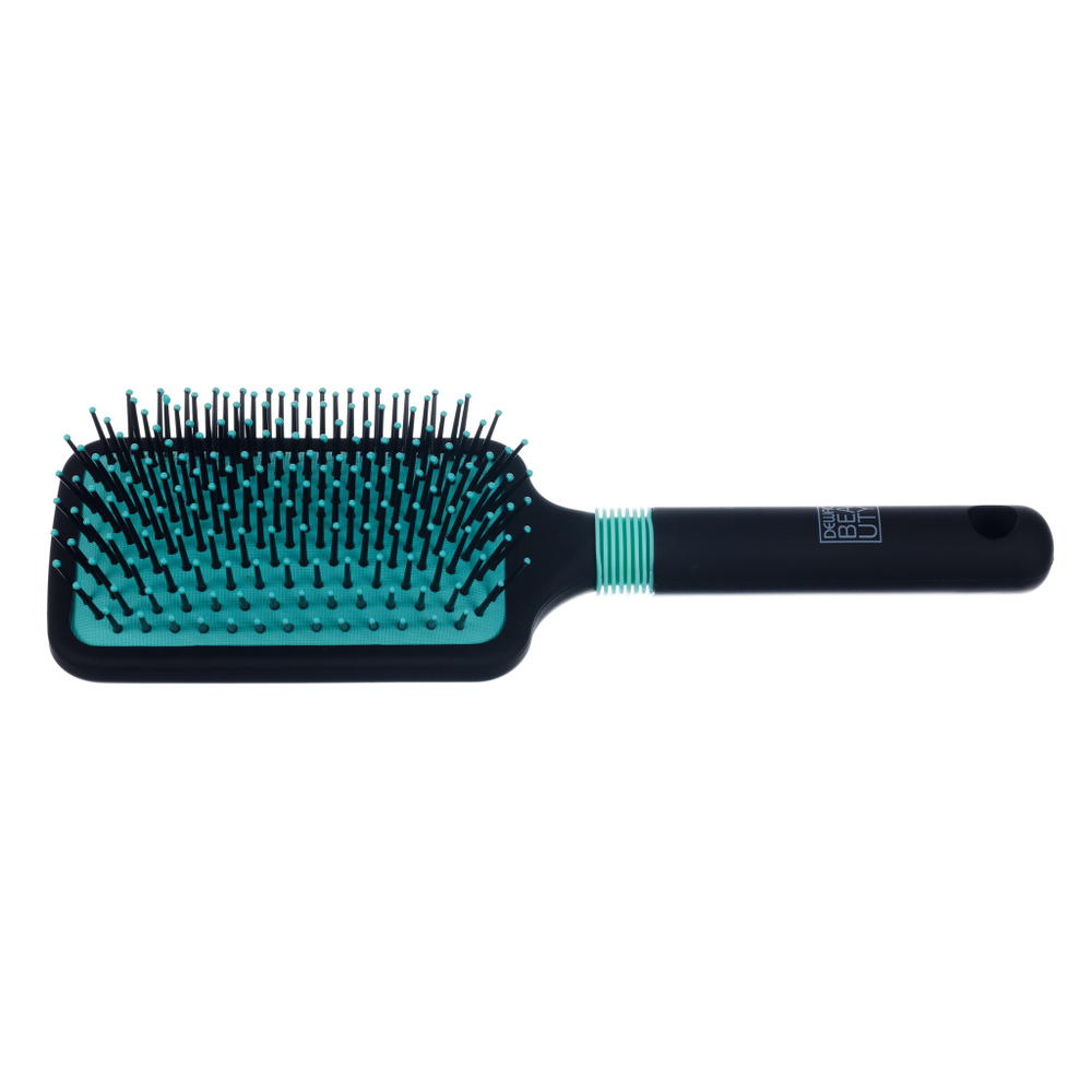 DBBZ3 Щетка Dewal Beauty серия "Бирюза" прод сн,шт,квад.13 ряд