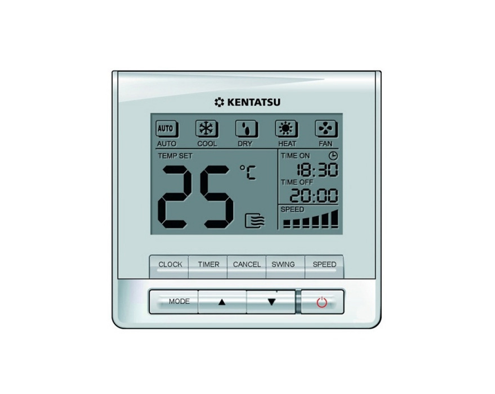 Cплит-система кассетного типа Kentatsu KSVR105HFAN3/KSUT105HFAN3/-40 (с зимним комплектом)