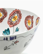 Салатник 15 см Anemone Milk Midnight Flowers