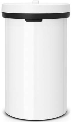Ведро Brabantia 60л белое сзади