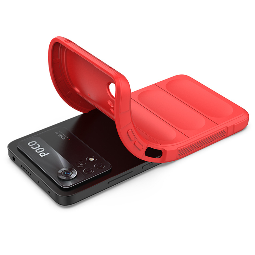 Противоударный чехол Flexible Case для Poco X4 Pro 5G
