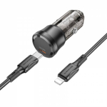 Автомобильное зарядное устройство для Lightning Borofone BZ24 PD20W (black)