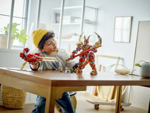 Конструктор LEGO Monkie Kid 80045 Ультра-робот Короля обезьян