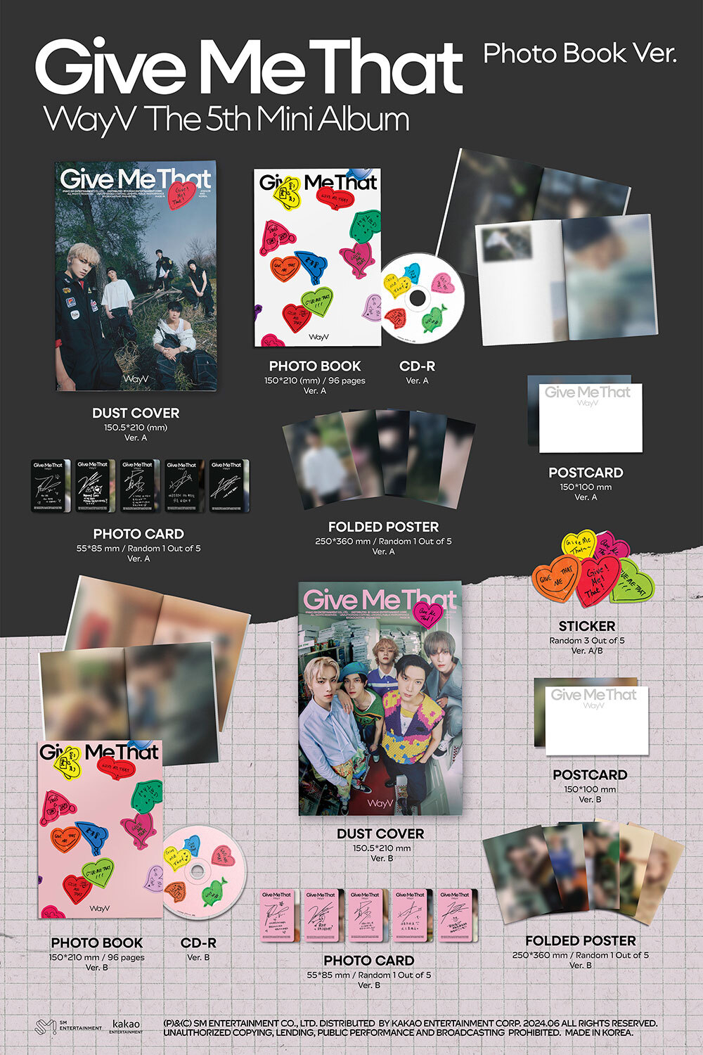 Альбом WayV - Give Me That (Photo Book Ver.)