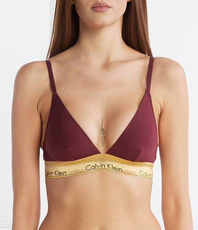 Бюстгальтер Calvin Klein Underwear - бордовый(000QF7787E)
