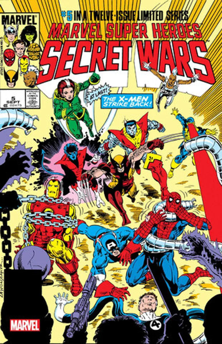Marvel Super-Heroes Secret Wars #5 (Cover C) (Facsimile Edition)