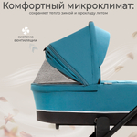 Коляска 2в1 Sweet Baby Cupola Ocean Green