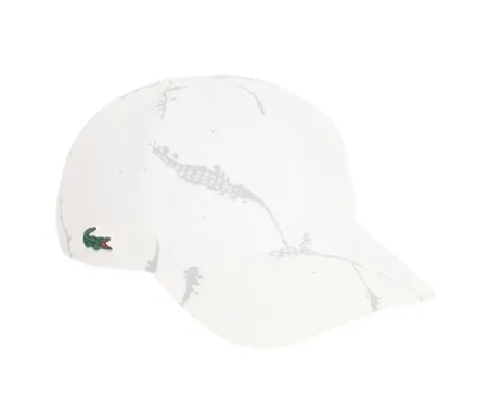 Теннисная кепка Lacoste Reflective Print - white