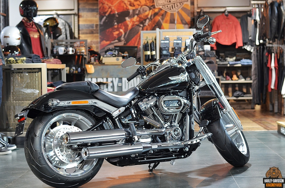 Harley-Davidson Fat Boy 114 Vivid Black с НДС