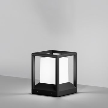 Уличный ландшафтный светильник 1*Е27 O455FL-01GF1 графит Trim Maytoni