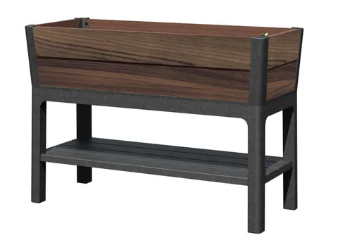 Keter Готовая грядка на ножках ДЕКО высокая (Deco Elevated Garden Bed) коричневый