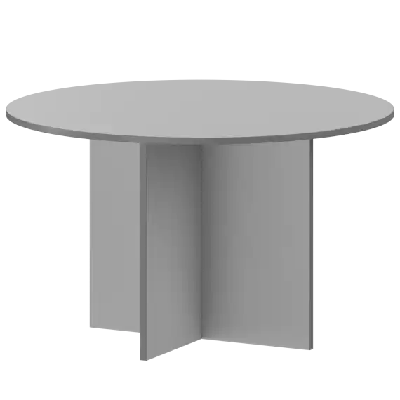 Стол для переговоров А-029 Серый 1200x1200x760 Арго