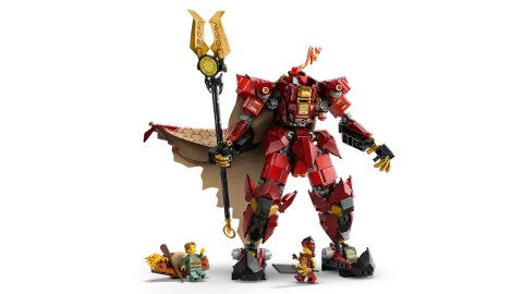 Конструктор LEGO Ninjago 71846 Боевой робот Рыцарь огня
