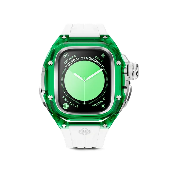 Корпус для Apple Watch - RSTRIII49 - Зелёный/Белый