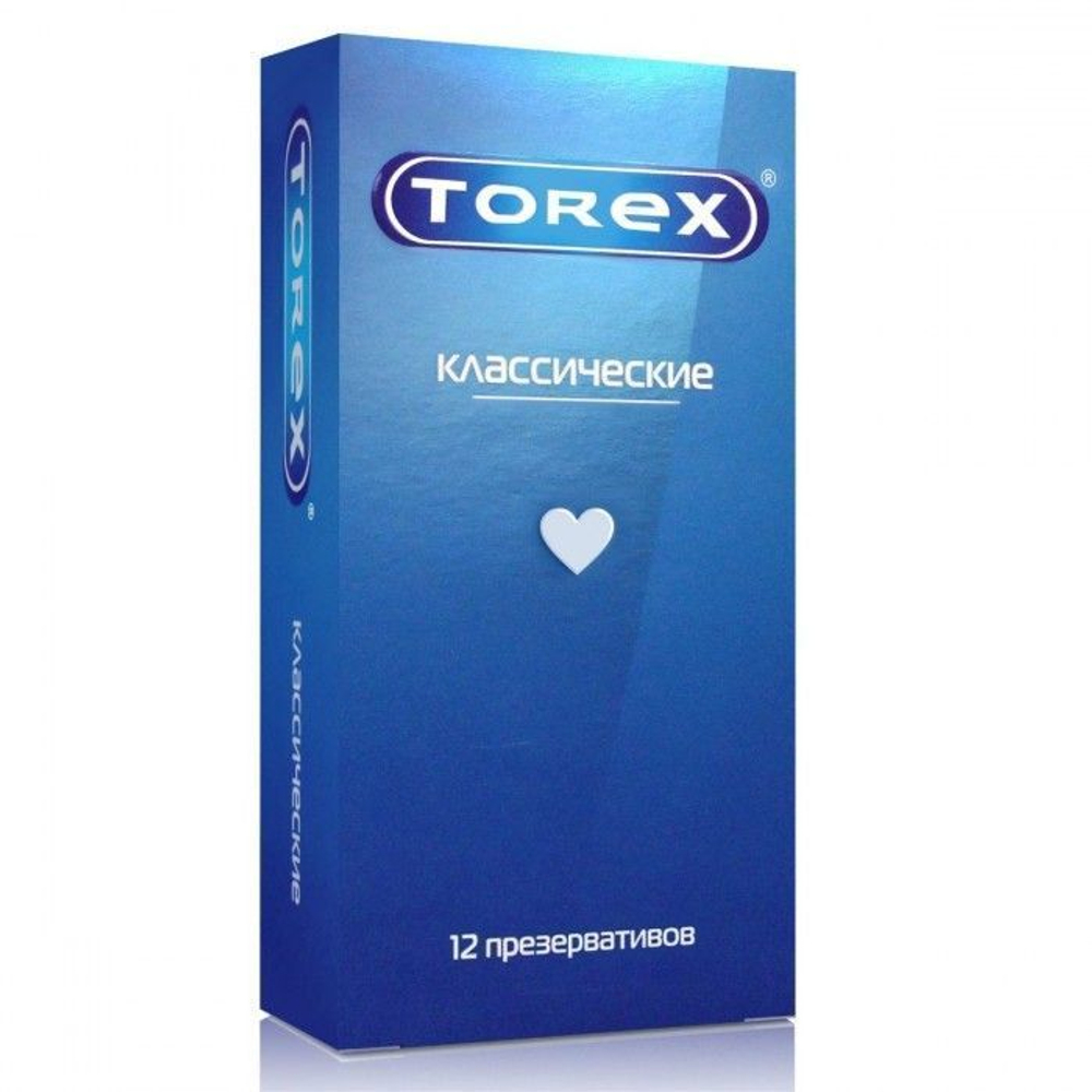 Гладкие презервативы Torex  Классические  - 12 шт.