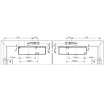 GEZE TS2000 NV BC EN2-4 белый RAL9016 в комплекте со стандартным рычагом