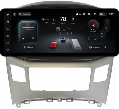 Магнитола для Hyundai H1 / Grand Starex 2015-2022 (ШГУ монохром) - Teyes CC4PRO монитор 12.3" 2K QLED + рамка 9, Android 13, Быстрейшая, Snapdragon 778G, ИИ, CarPlay, DSP, 4G SIM-слот