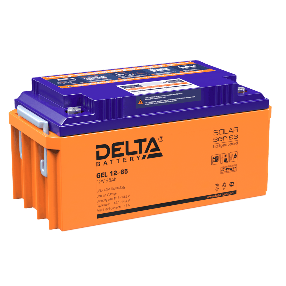 Аккумулятор DELTA GEL 12-200 | 200 Ач | 12В GEL