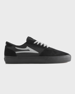 Кеды Lakai Manchester All Black / Grey Logo (Q3-25)