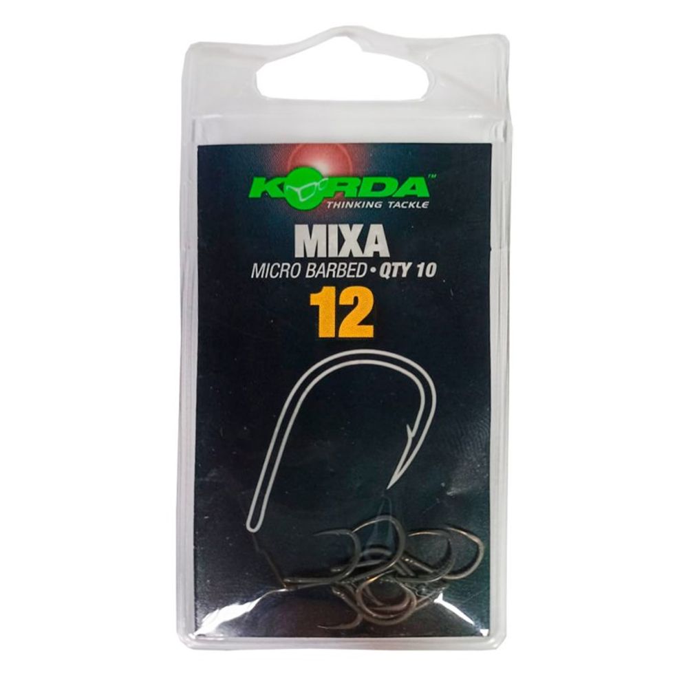 KORDA Крючок Mixa №12 с бородкой