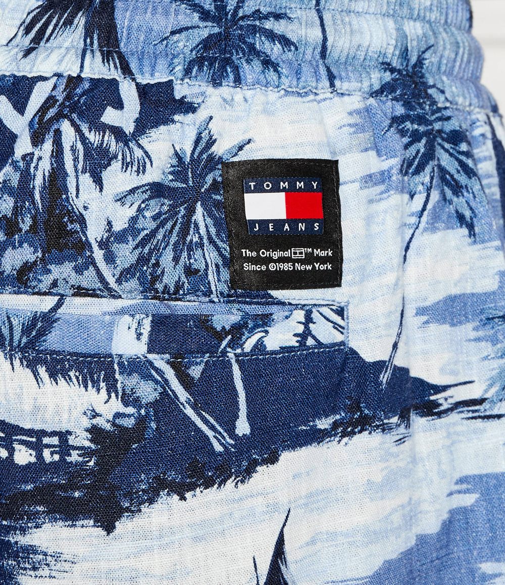 Шорты HAWAIIAN Tommy Jeans - голубой(DM0DM18807)