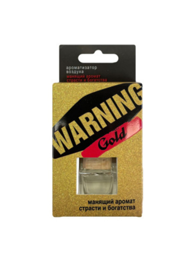 Air Spice Ароматизатор воздуха в стекле Warning Gold 8мл