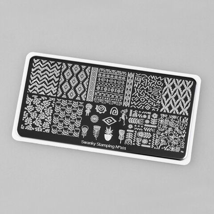 Swanky Stamping Пластина для стемпинга 101